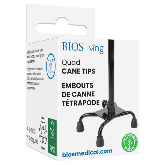Embouts de canne tétrapode