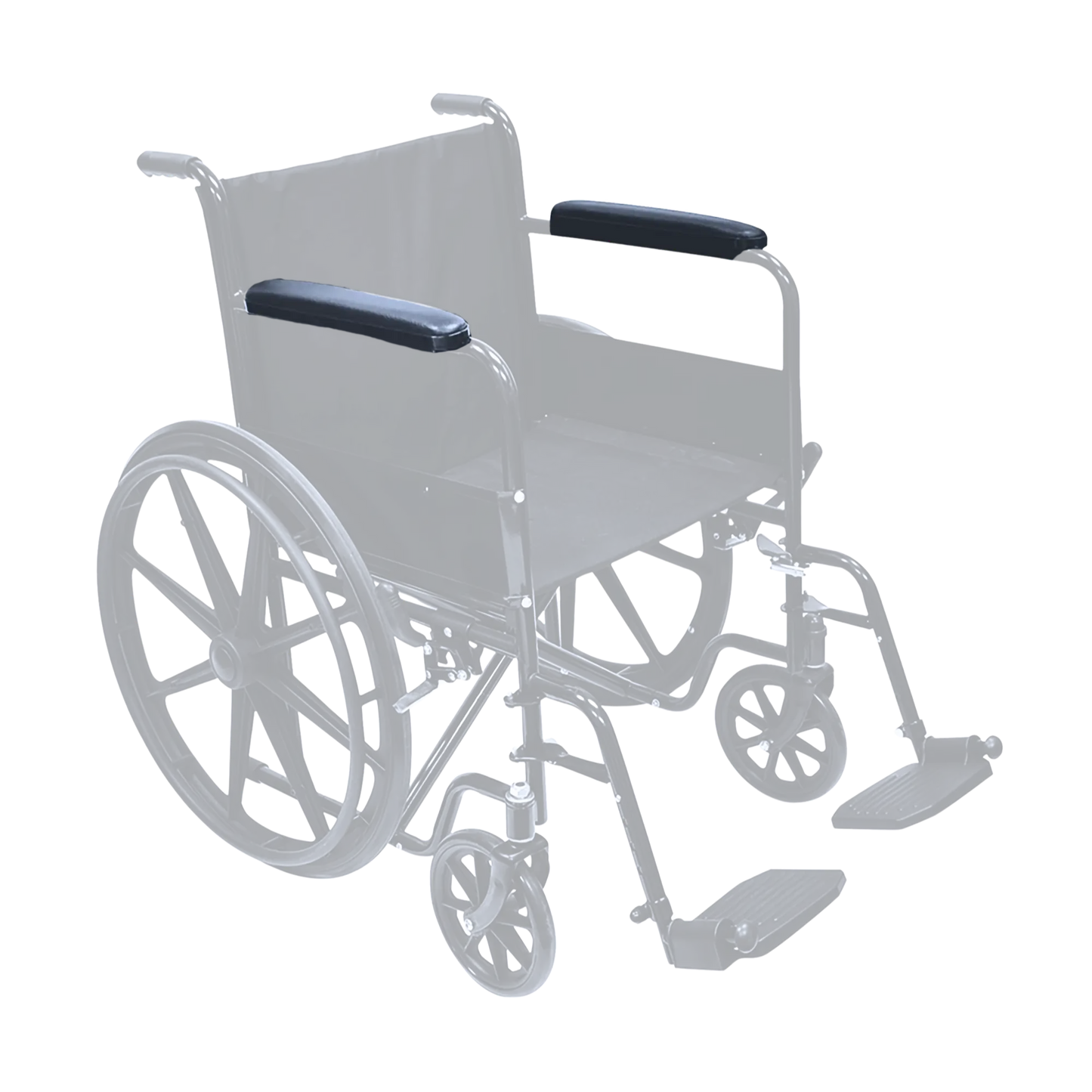 Padded Wheelchair and Transport Chair Armrest