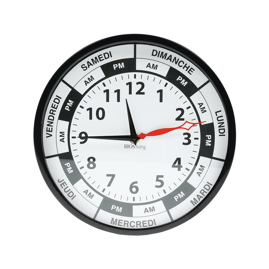 Horloge avec jour