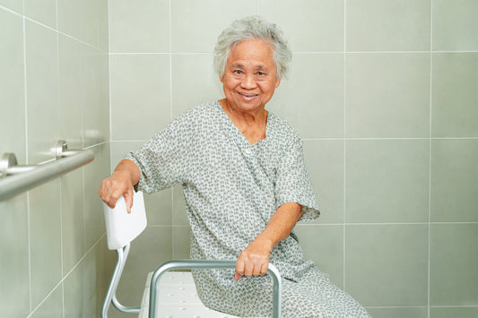 Improve Bathroom Safety with Shower Chairs, Shower Stools, and Benches