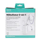 2-in-1 Nebulizer Back Packaging