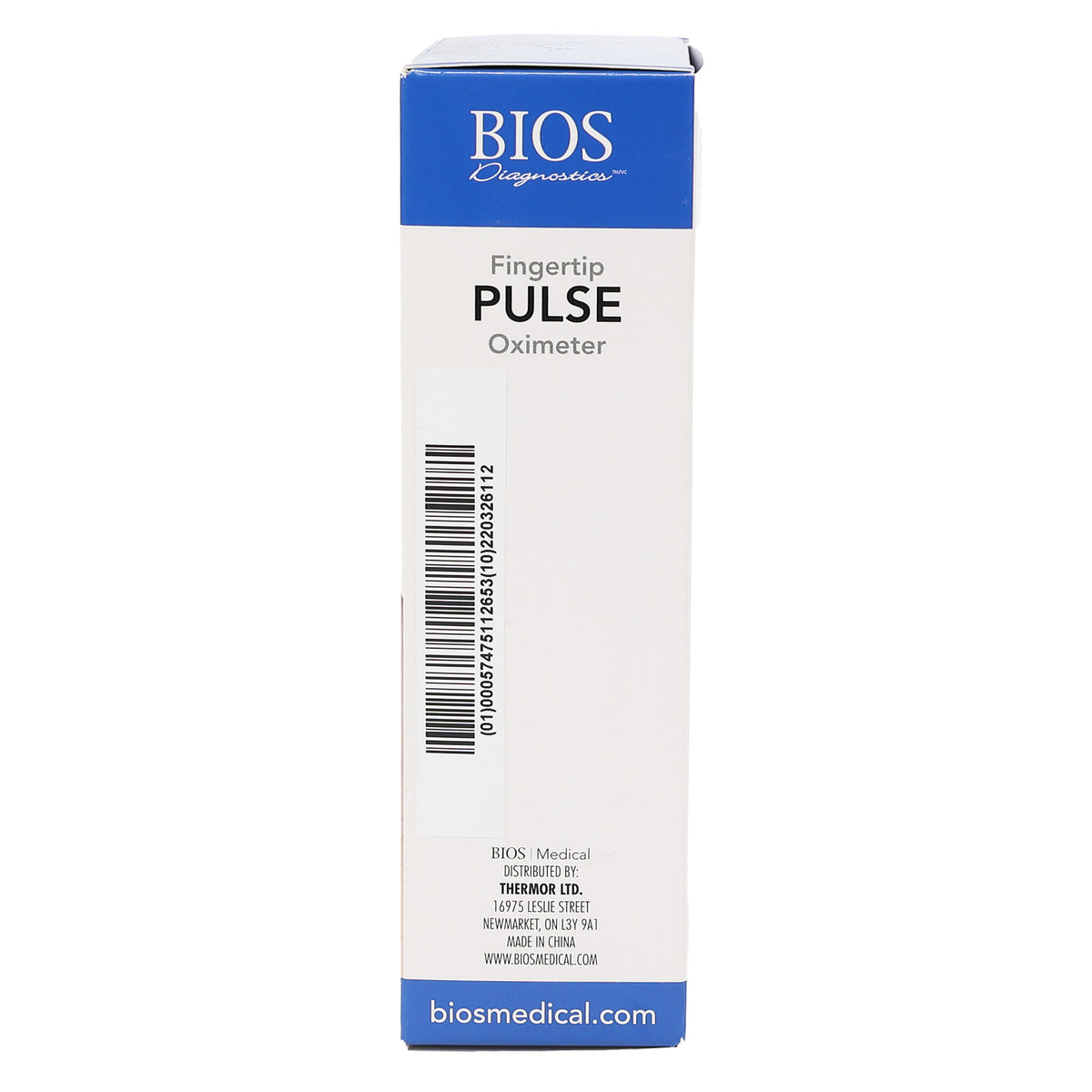 Fingertip Pulse Oximeter package side 1