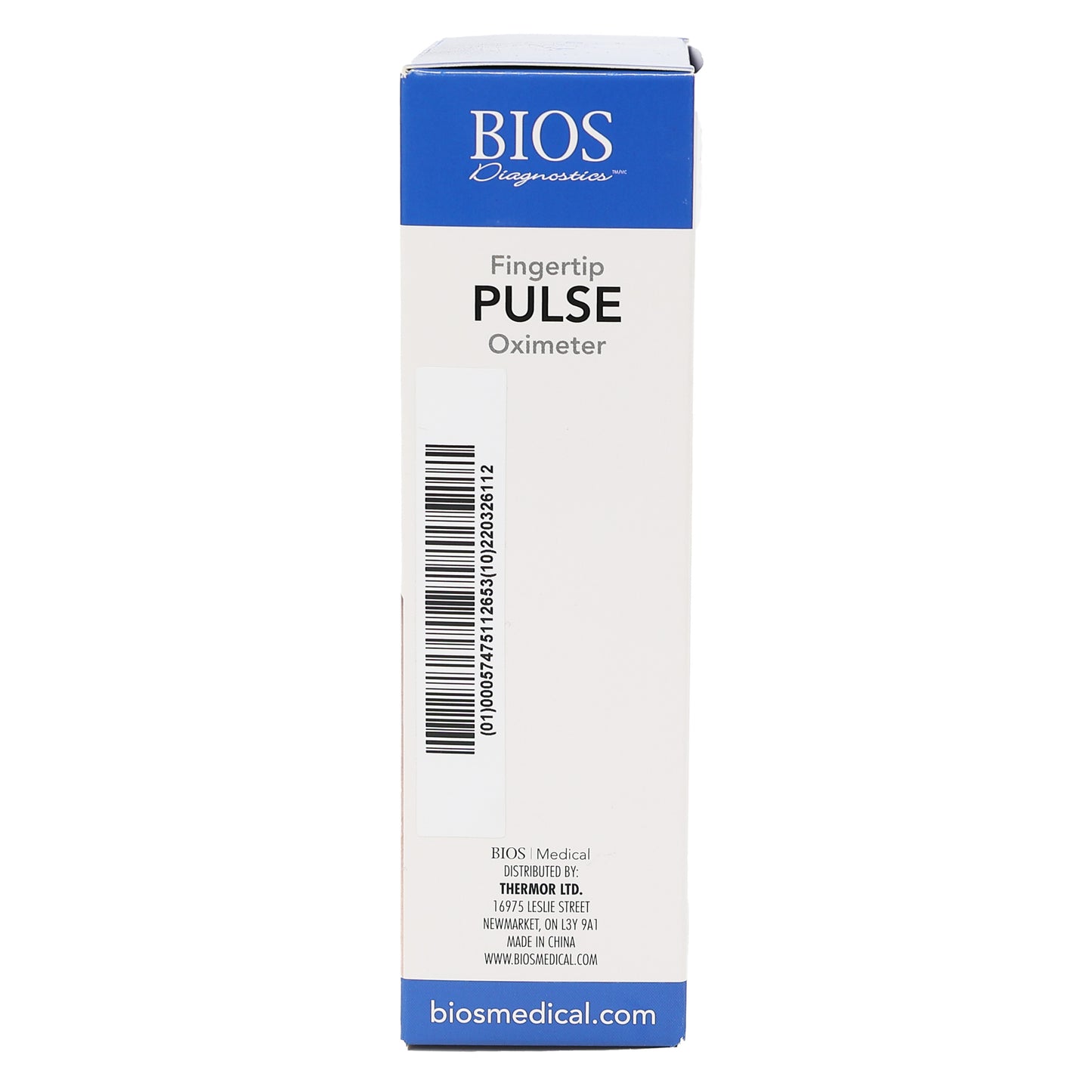 Fingertip Pulse Oximeter package side 1