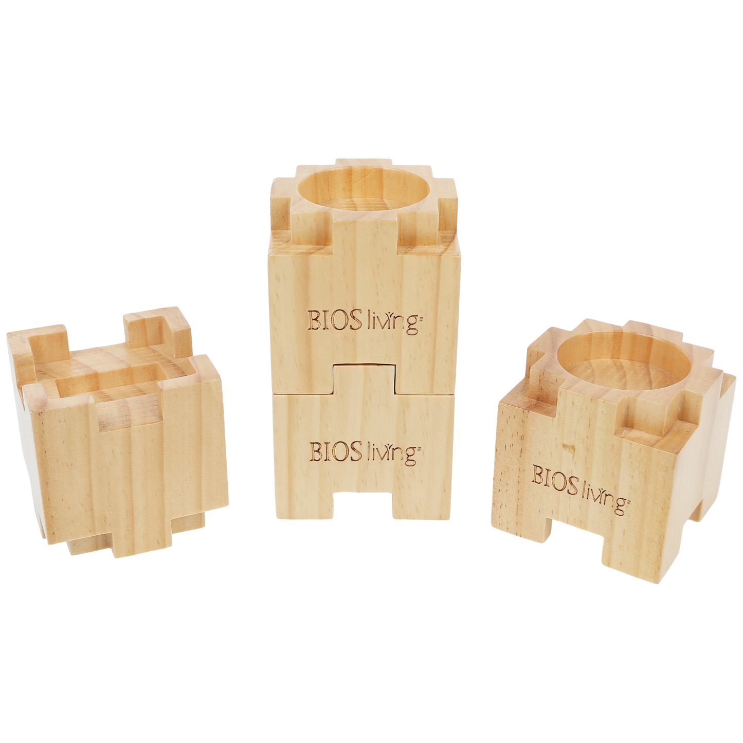 Wood Bed Risers (set of 4)