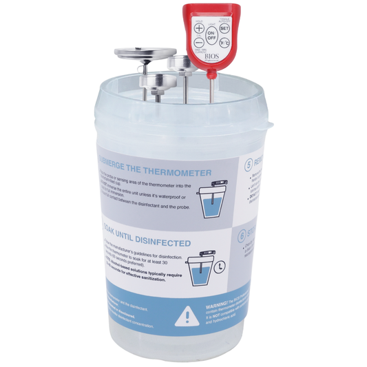 Thermometer Sanitizer Cup
