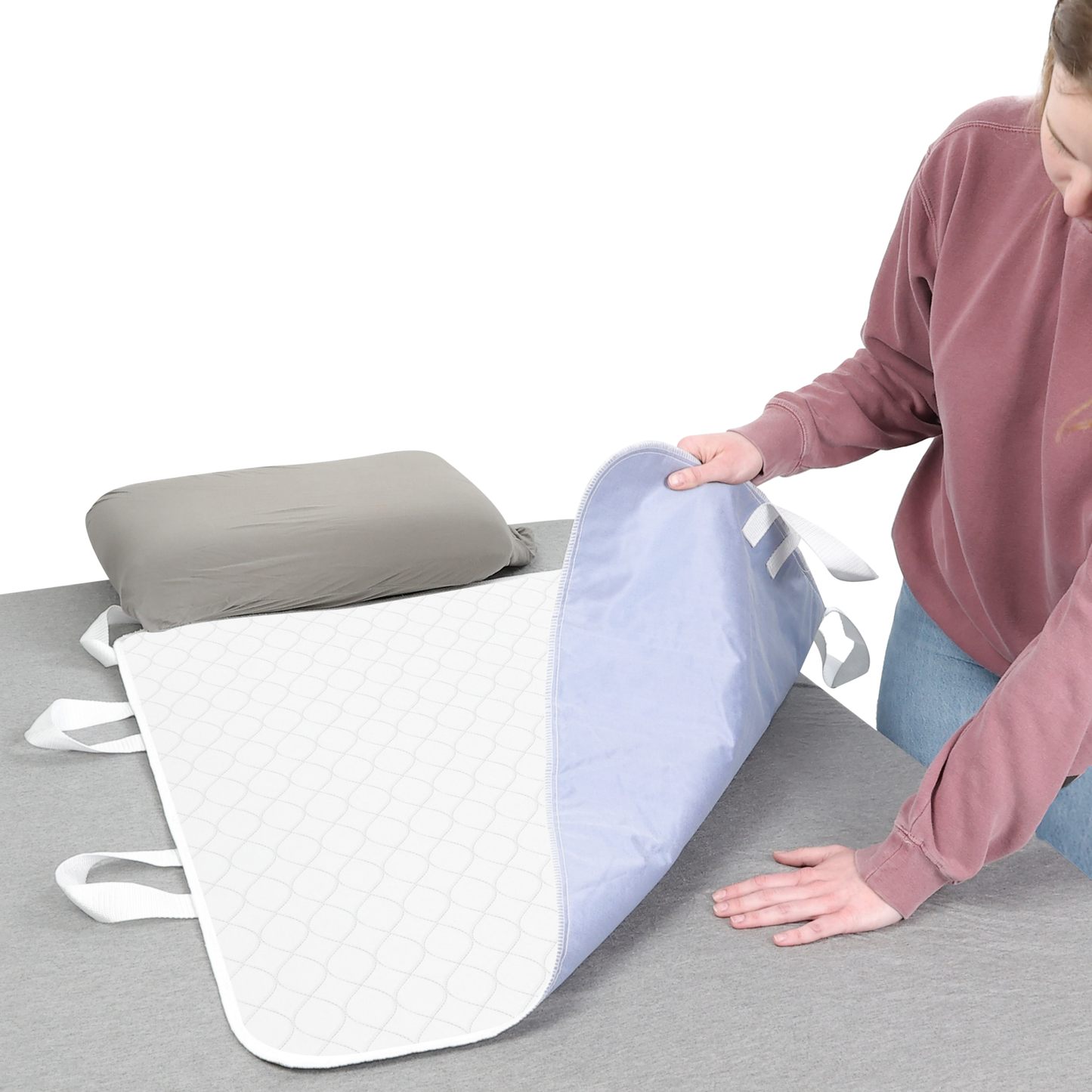 Reusable Positioning Underpad with 6 handles - Medium
