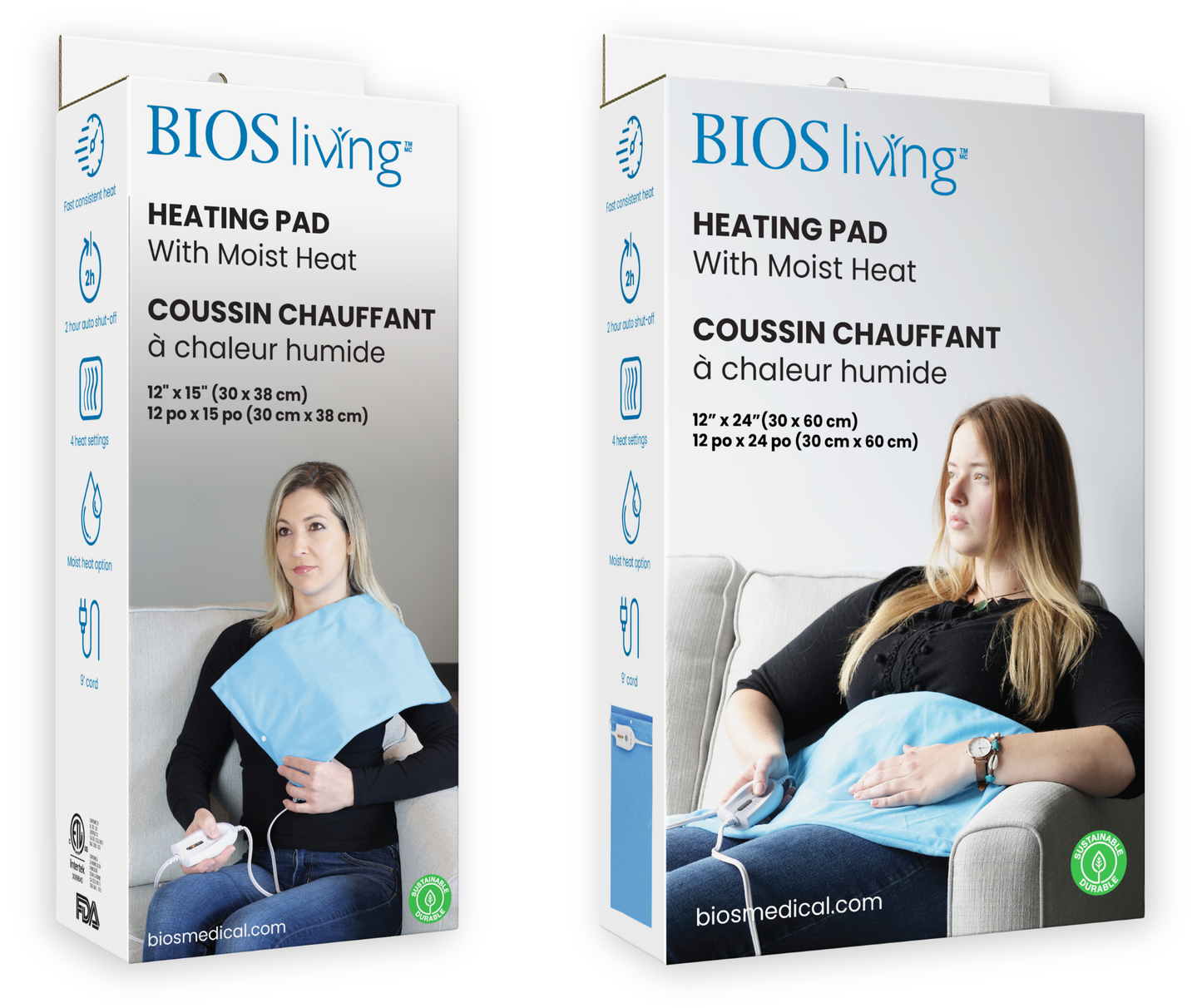 Digital Heating Pad with Moist Heat Technology