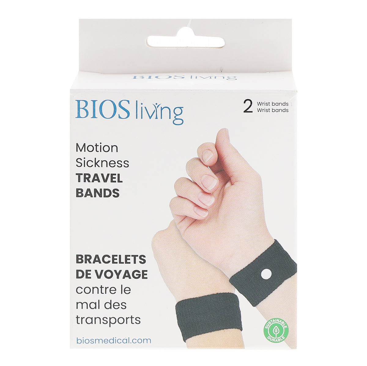 Motion Sickness Travel Bands package