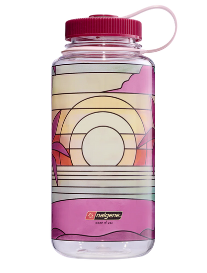 32oz Wide Mouth Bottle - Stained Glass