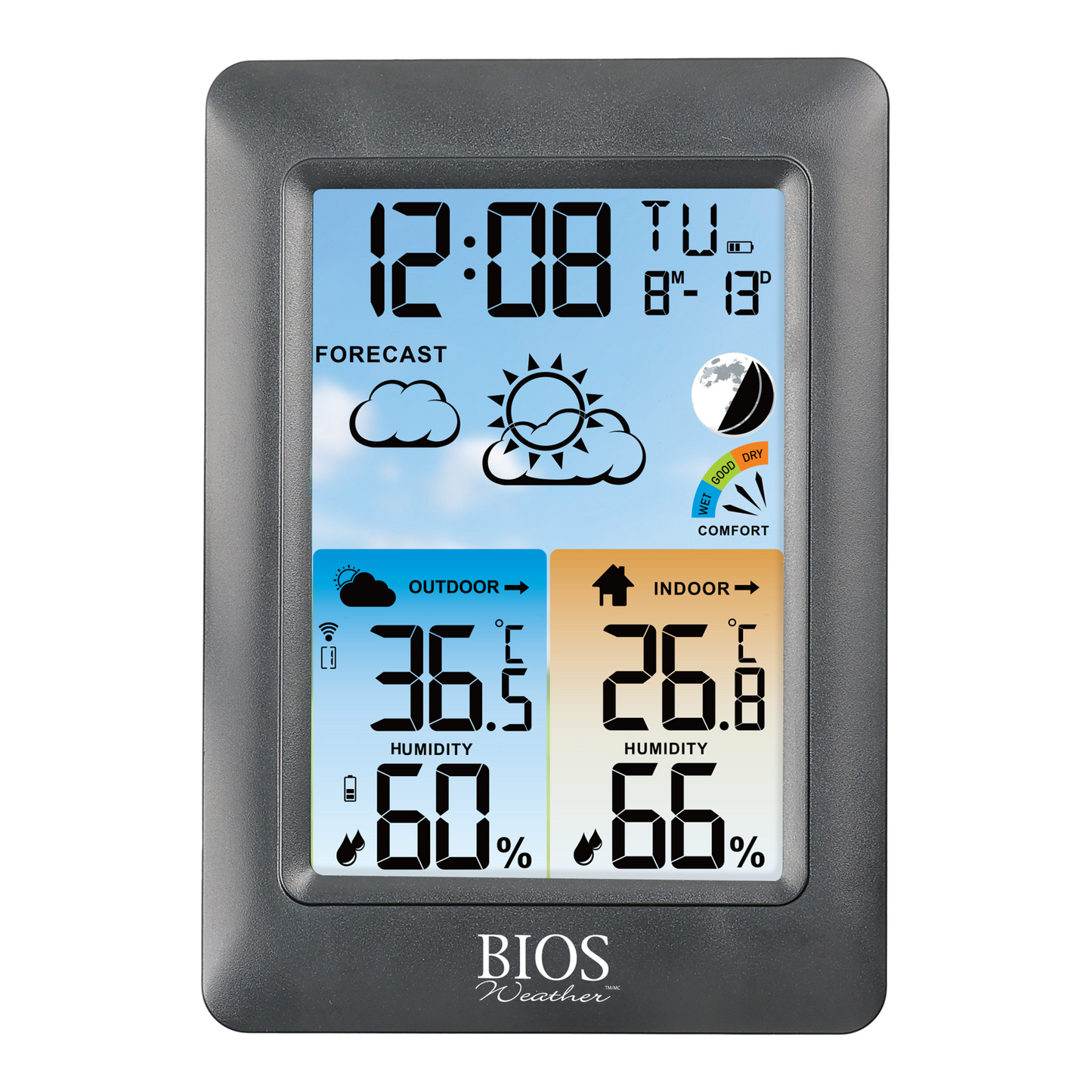 Colour Weather Station With 3 Sensors