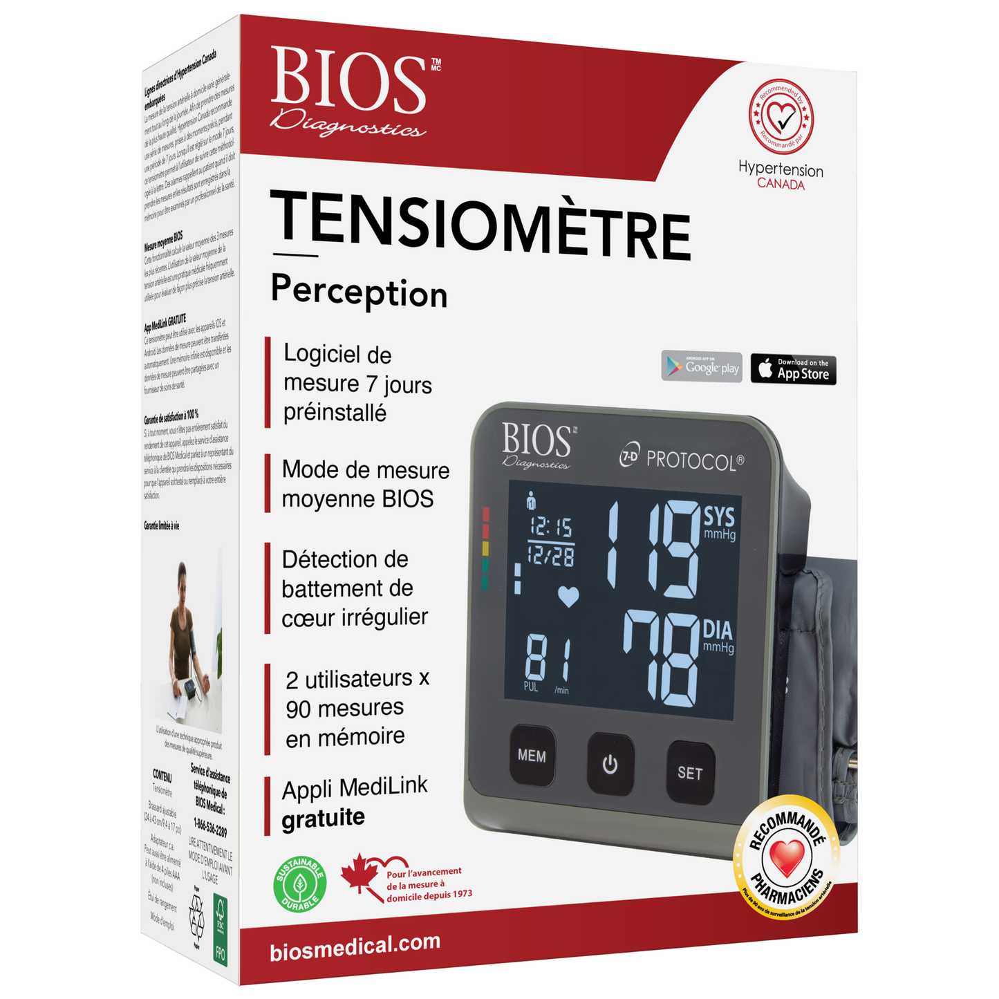 Blood Pressure Monitor – Insight