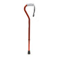 side view of the red offset cane