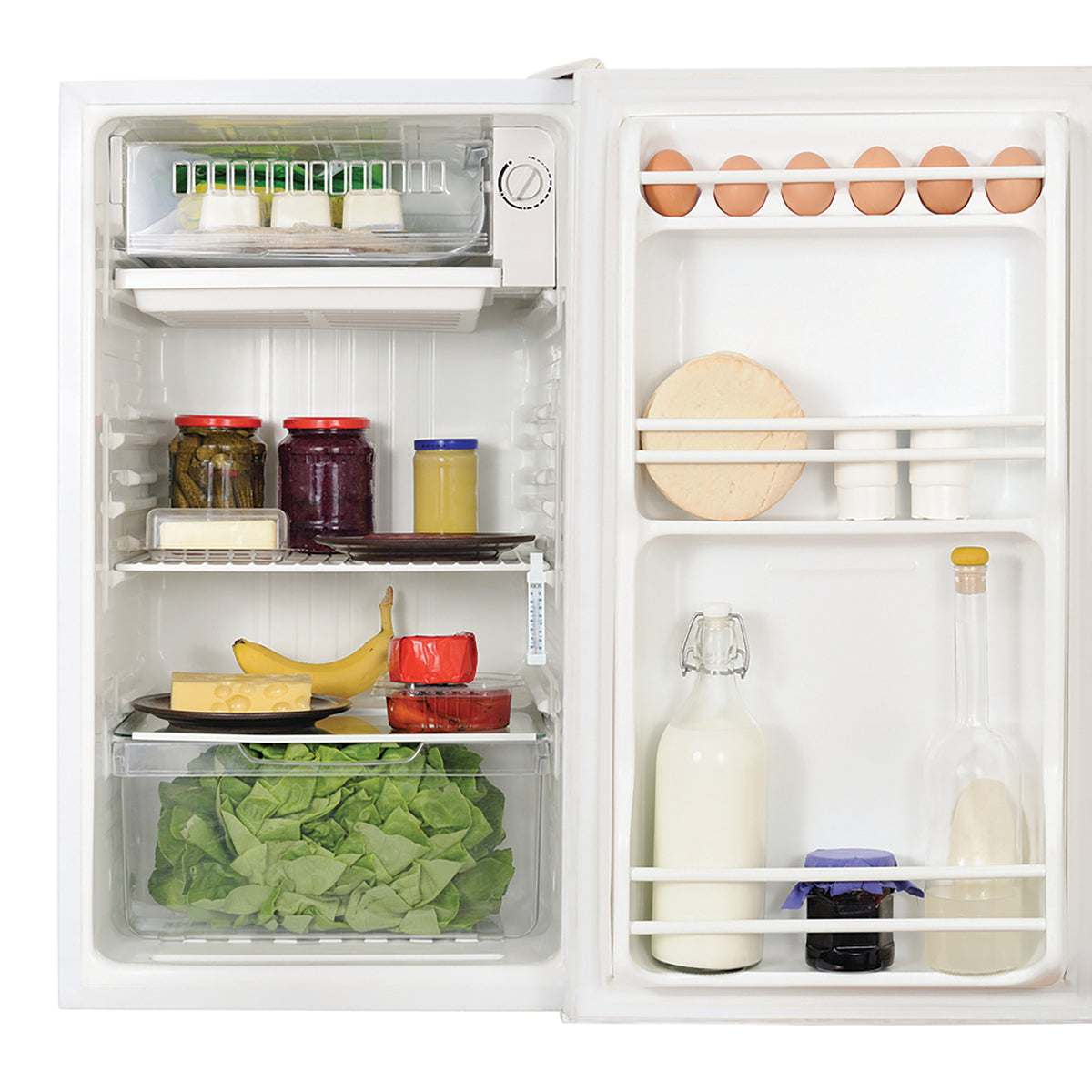 Hanging Fridge & Freezer Thermometer in fridge