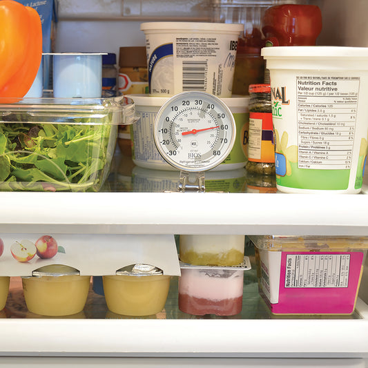 3” / 7.5 cm Dial Fridge & Freezer Thermometer in Fridge