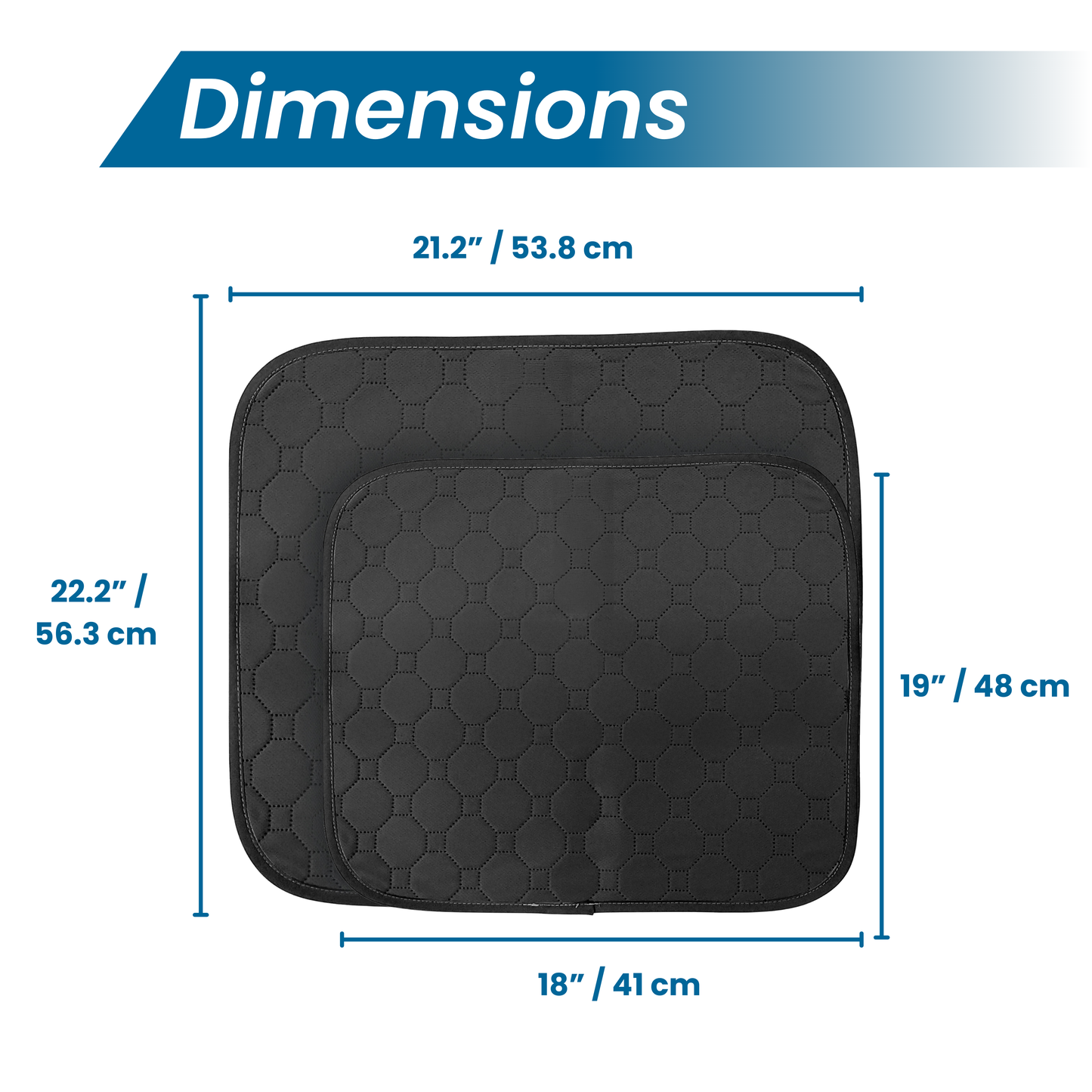 Small Spaces Reusable Underpad (2pack)