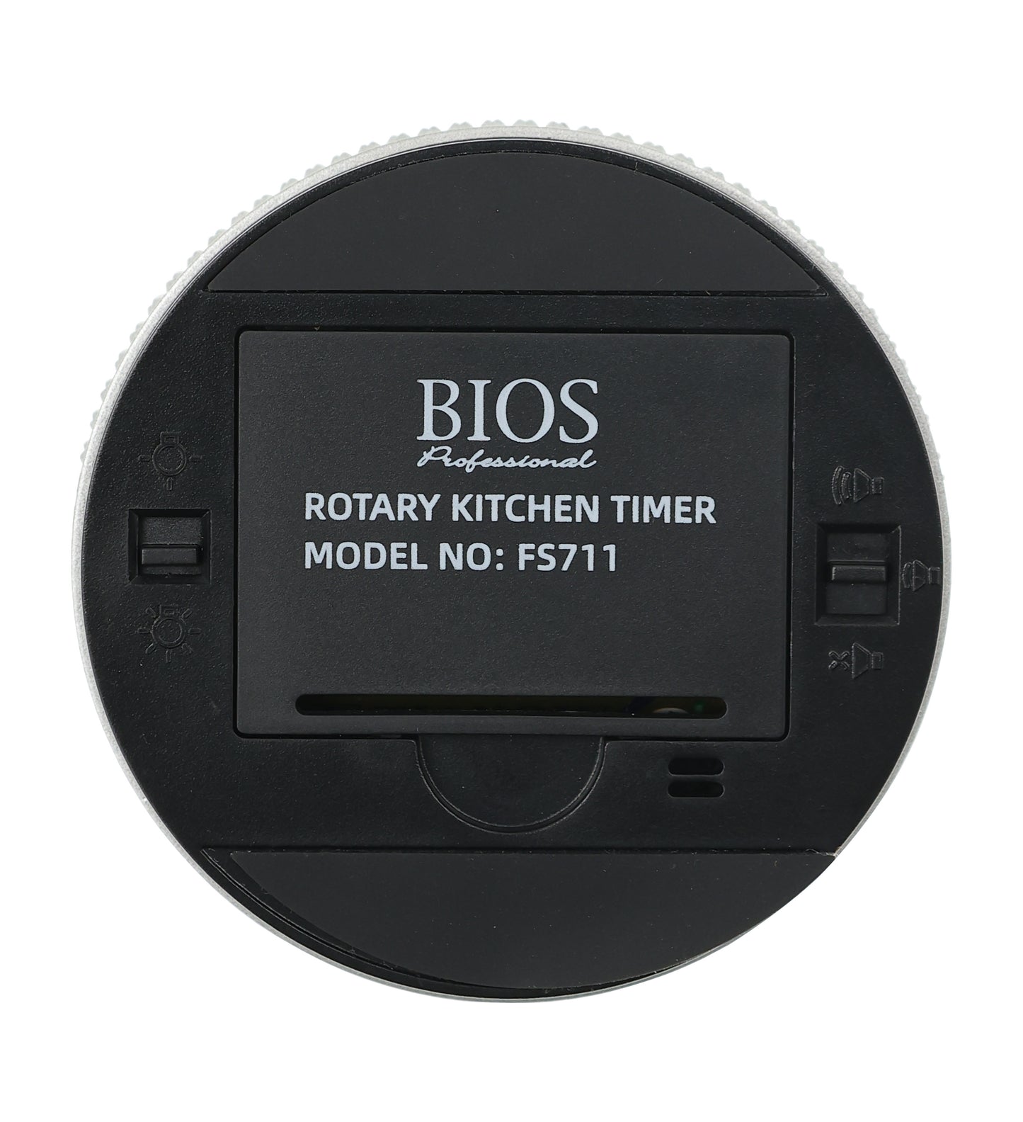 ROTARY KITCHEN TIMER back