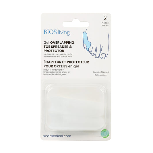 Gel OVERLAPPING TOE SPREADER & PROTECTOR package front