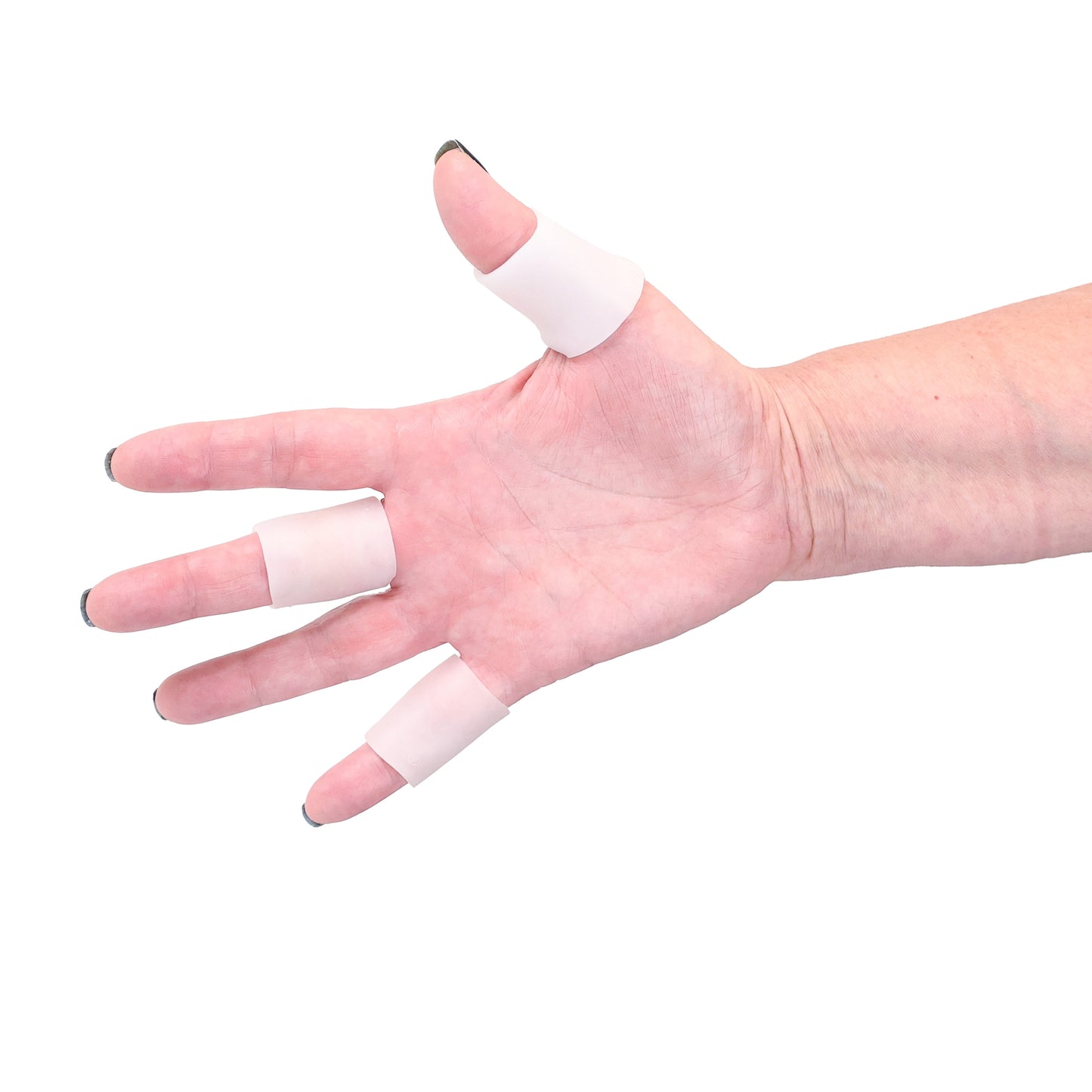 Gel Toe/Finger Sleeves in use