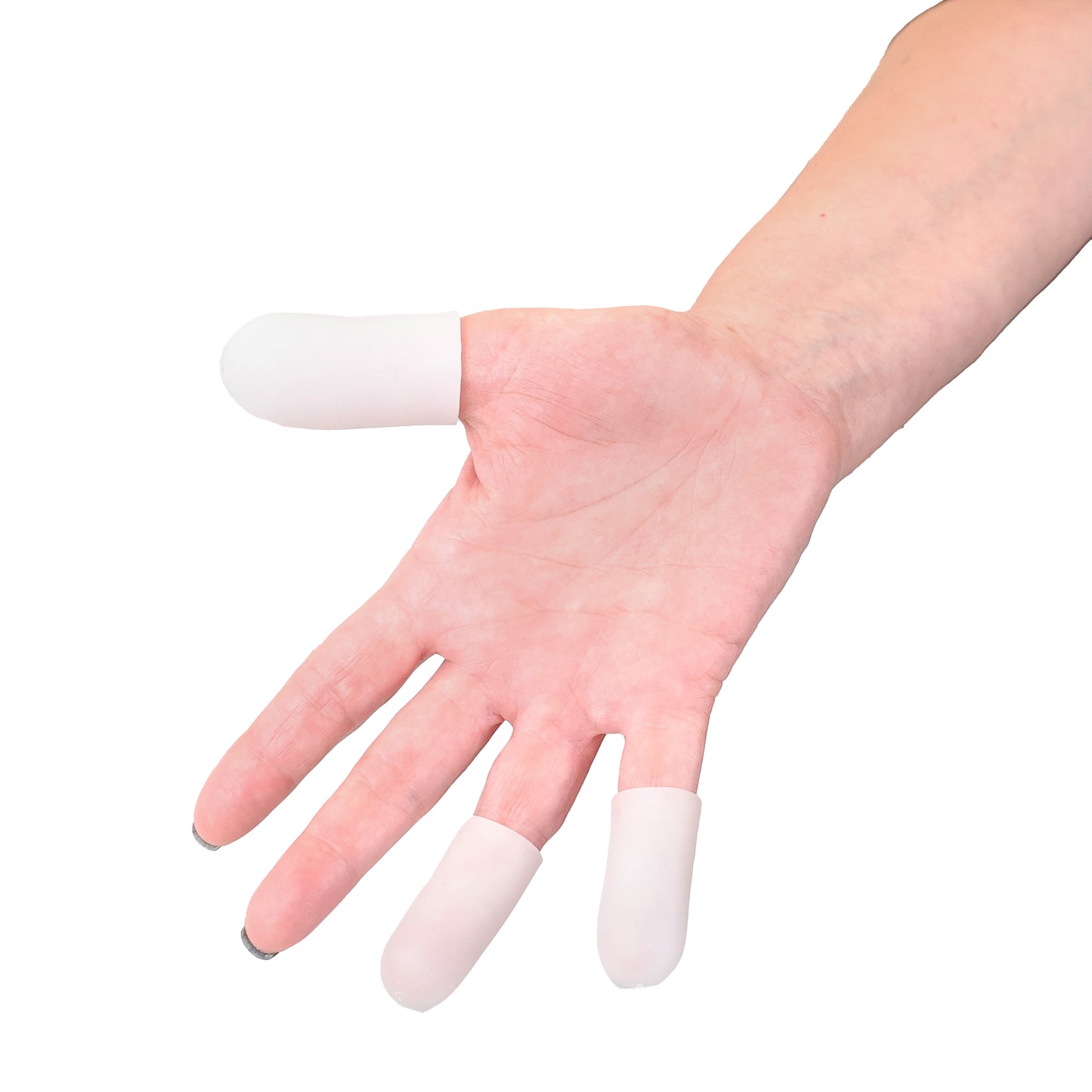 Gel Toe/Finger Caps in use