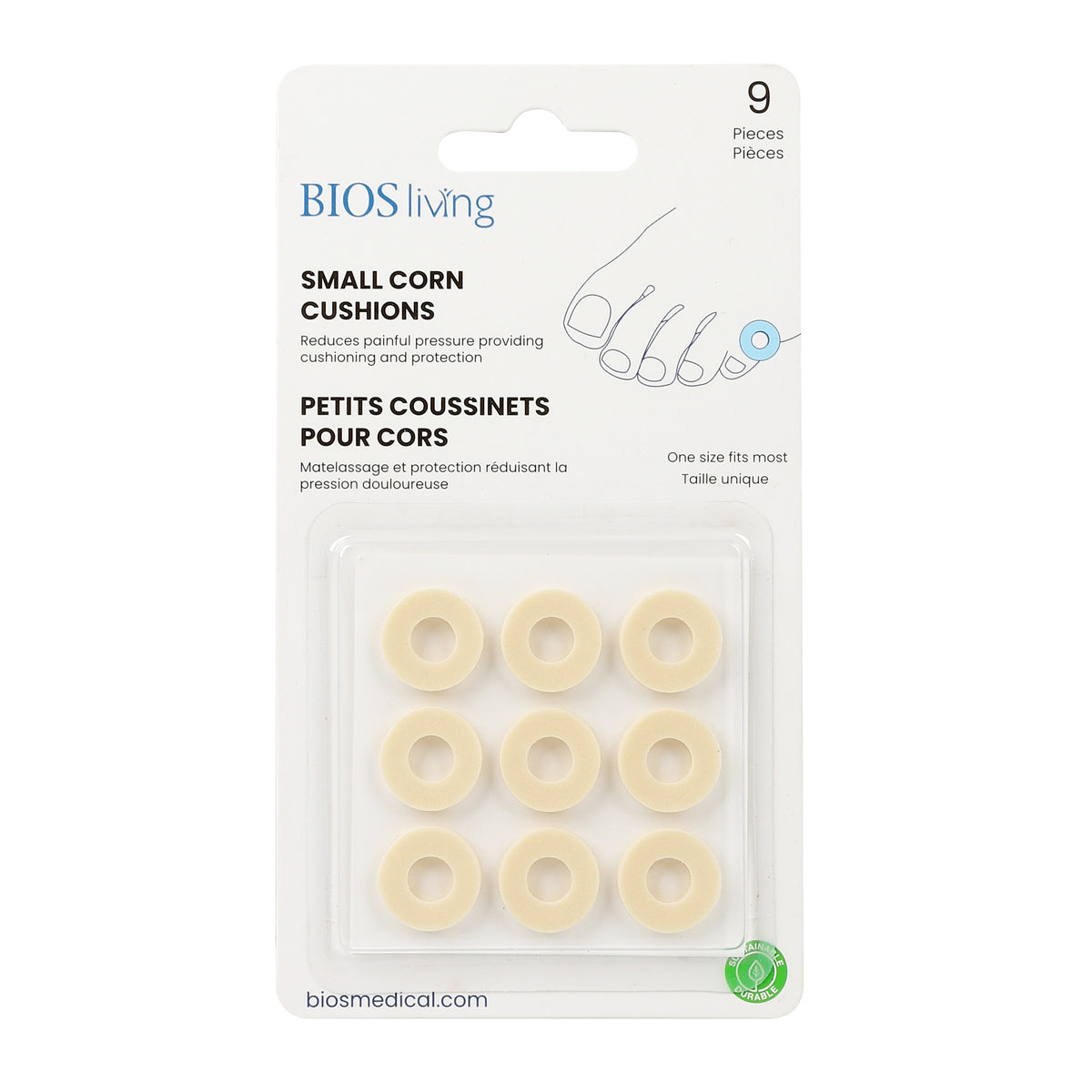 Small Corn Cushions package front