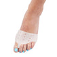 Gel Ball of Foot Sleeves in use