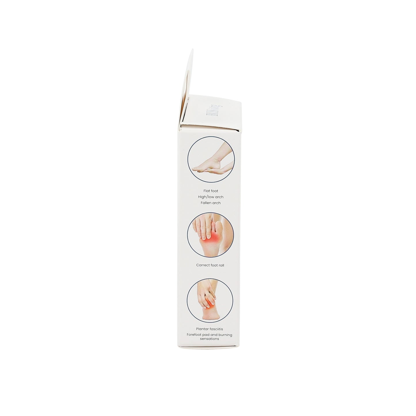 Gel Arch Support Sleeves package side 1