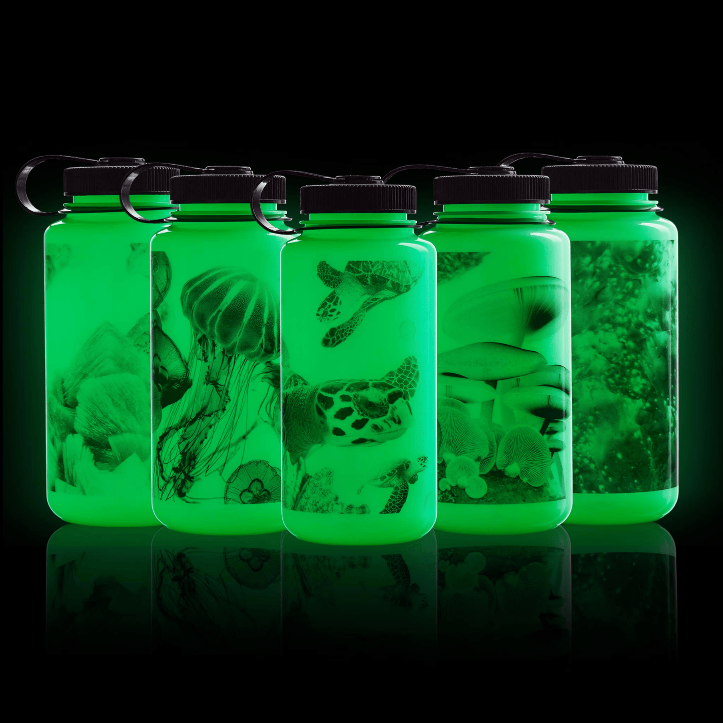 32oz Wide Mouth Bottle - Glo Wyld