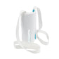 side view of the terry cloth sock aid