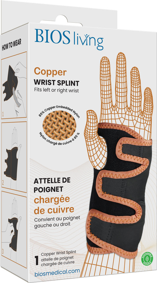 Copper Wrist Splint