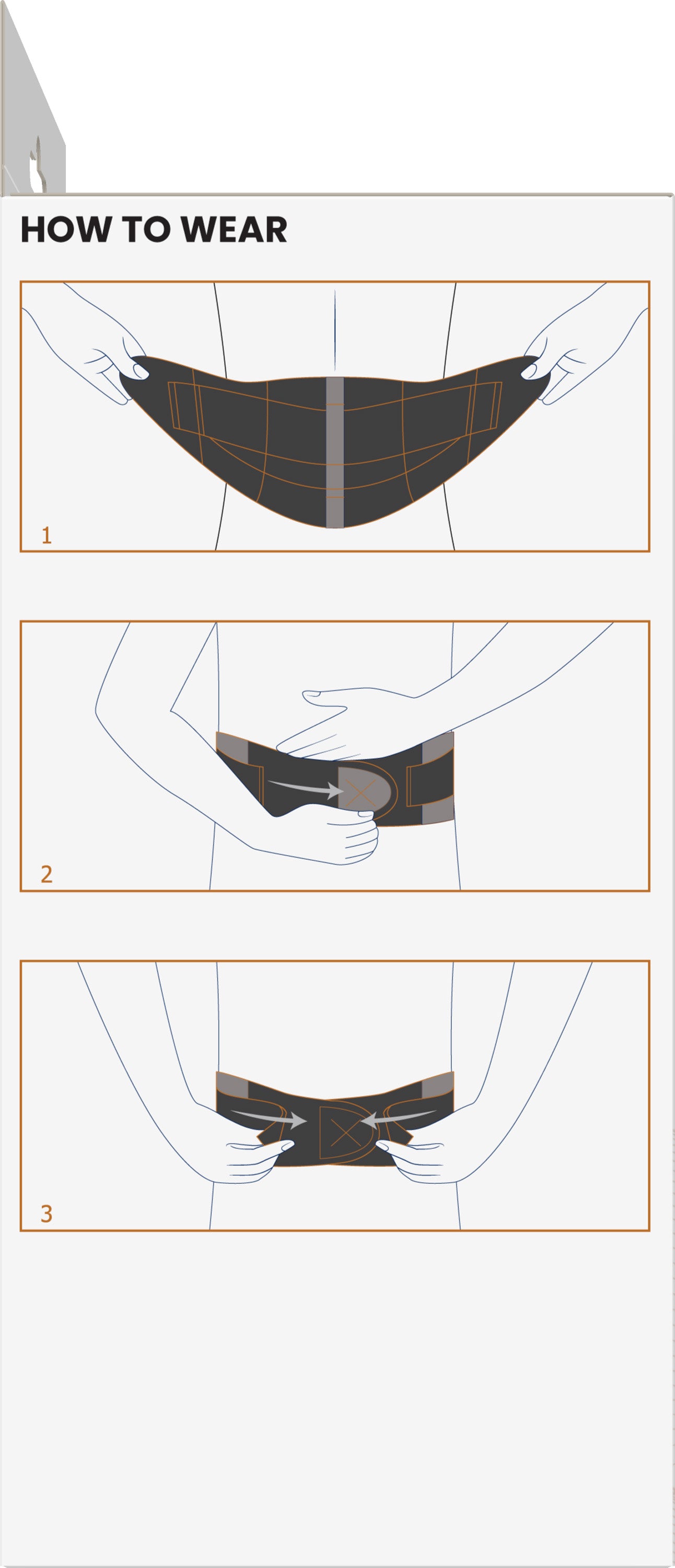 Copper Back Support (Small/Medium)