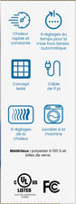Weighted Heating Pad pkg side 2
