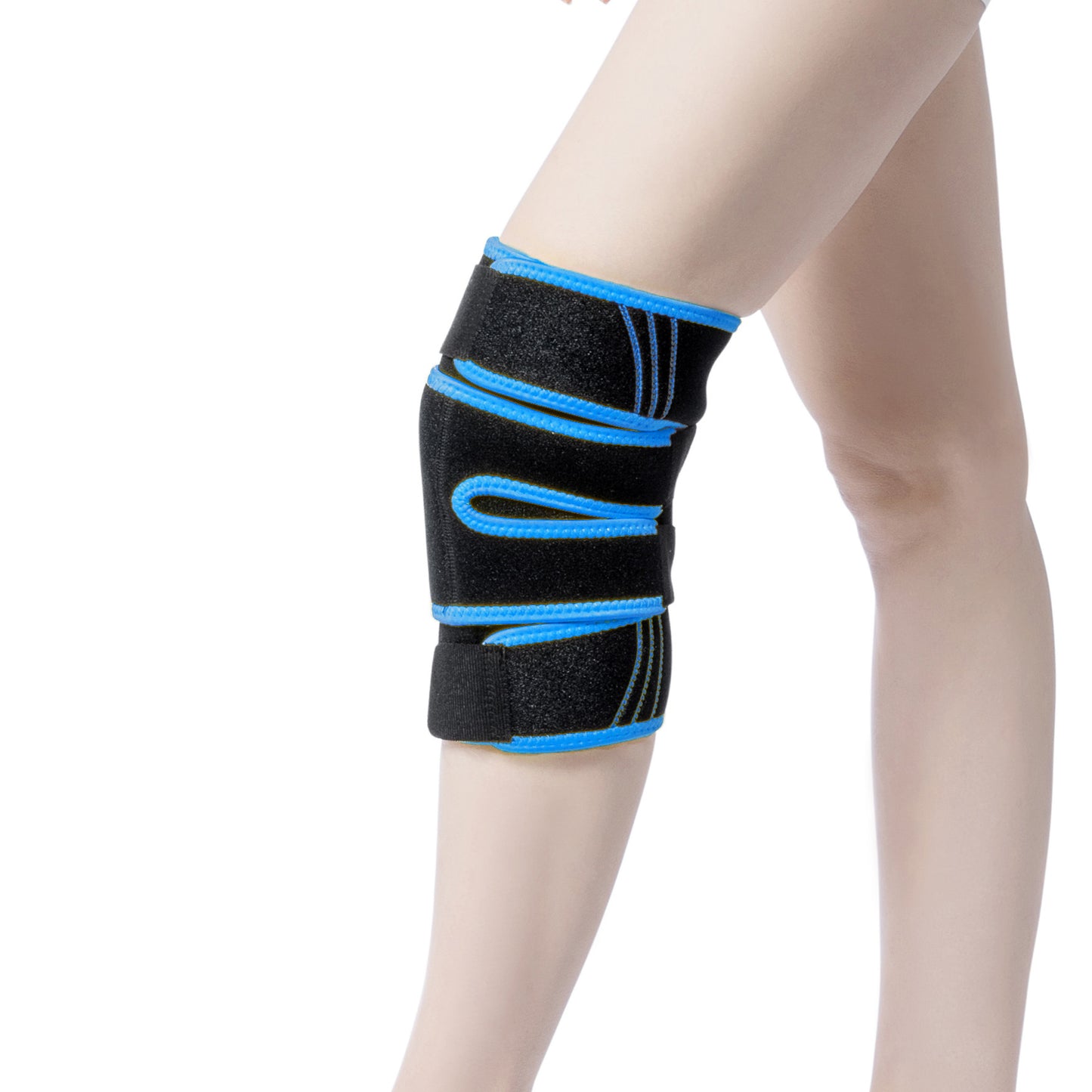 Knee Cold & Hot Wrap package in use