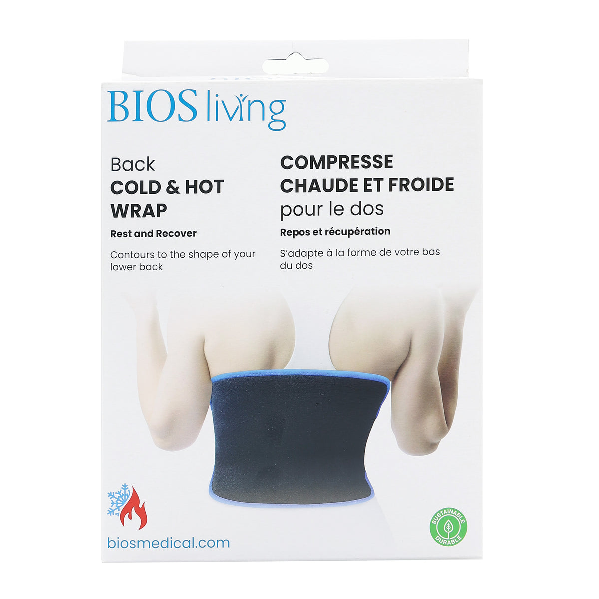 Back Cold & Hot Wrap package front