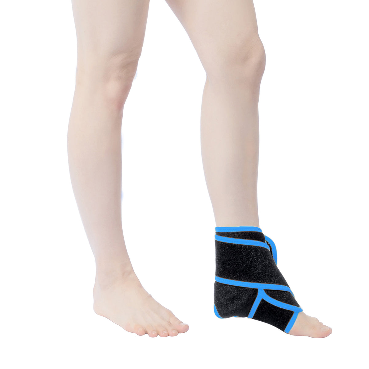 Ankle Cold & Hot Wrap in use