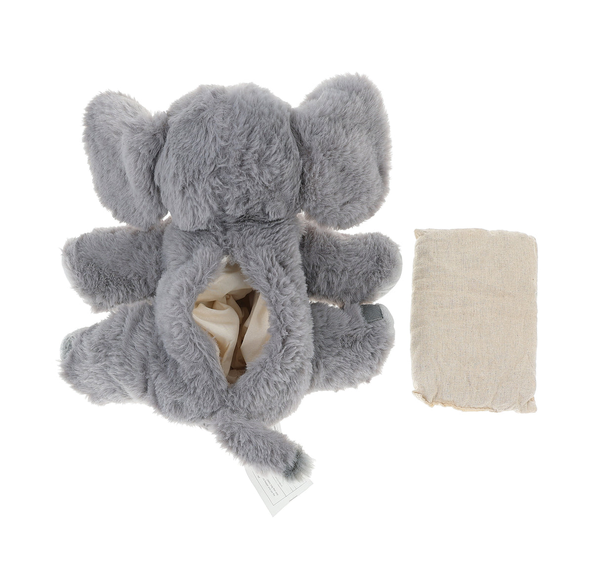 Elephant Back and Removable Clay Bead Pouch
