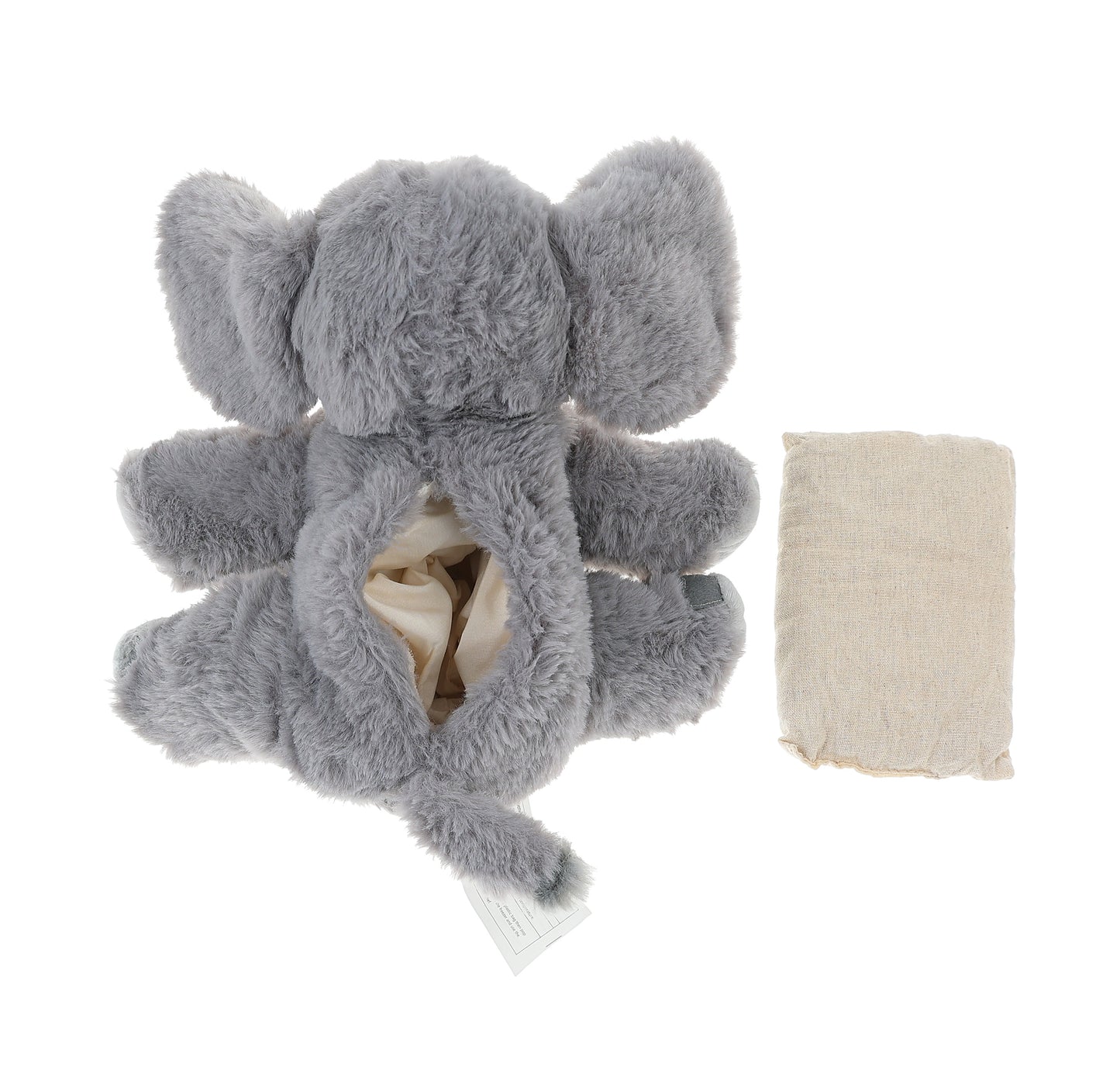 Elephant Back and Removable Clay Bead Pouch