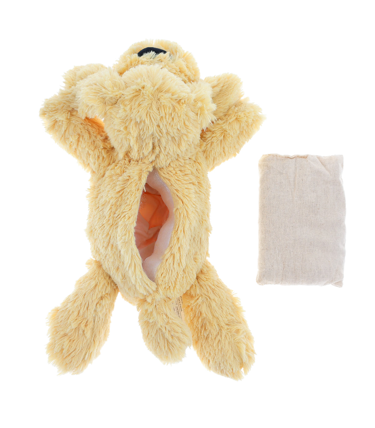 Dog Back and Removable Clay Bead Pouch