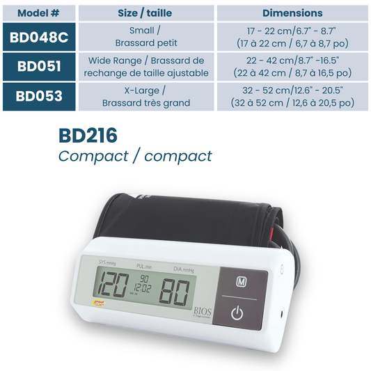 Replacement Cuffs for BD216