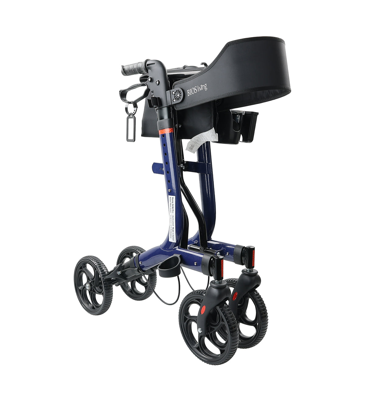 Onyx Deluxe Rollator folded 