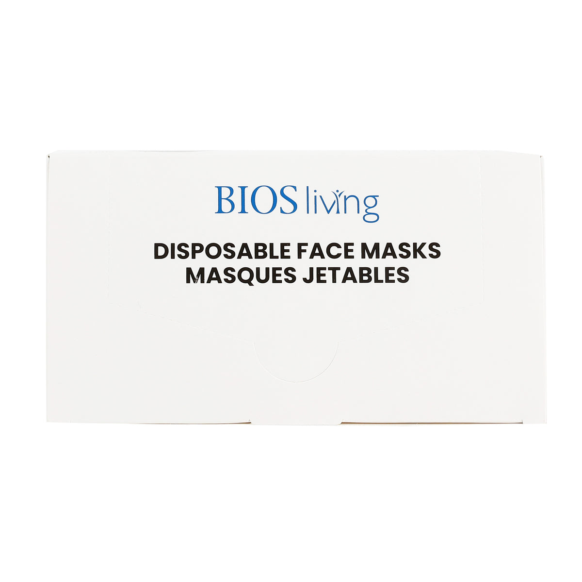 Disposable Face Masks package top