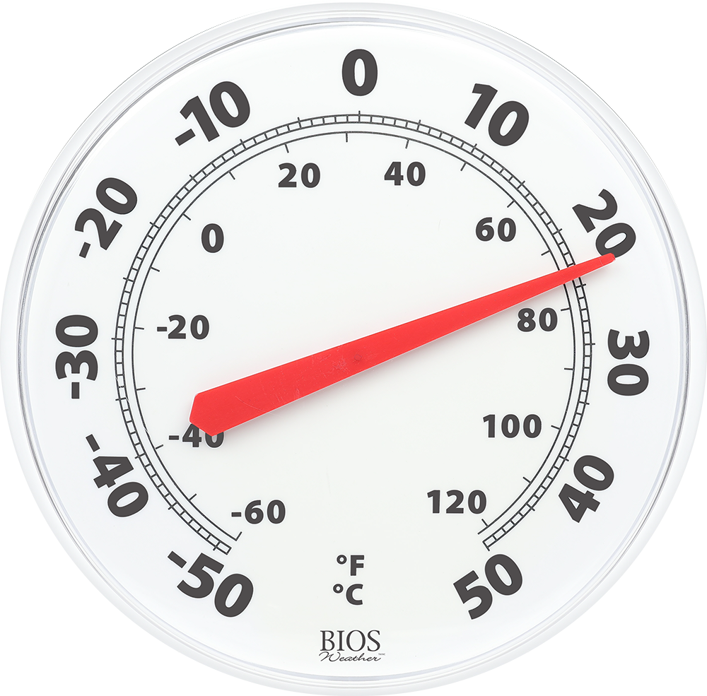 12" / 30.5 cm Outdoor Dial Thermometer
