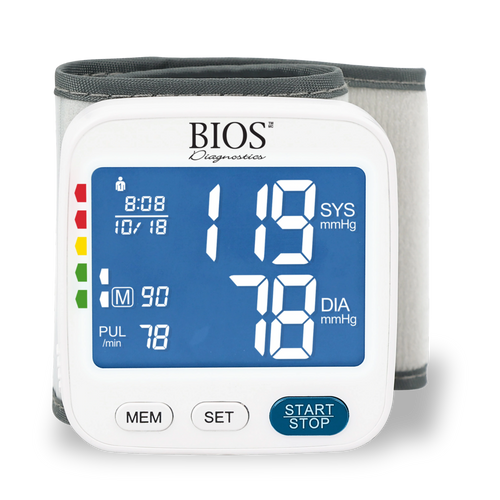 W200 - Wrist BP Monitor Instructions