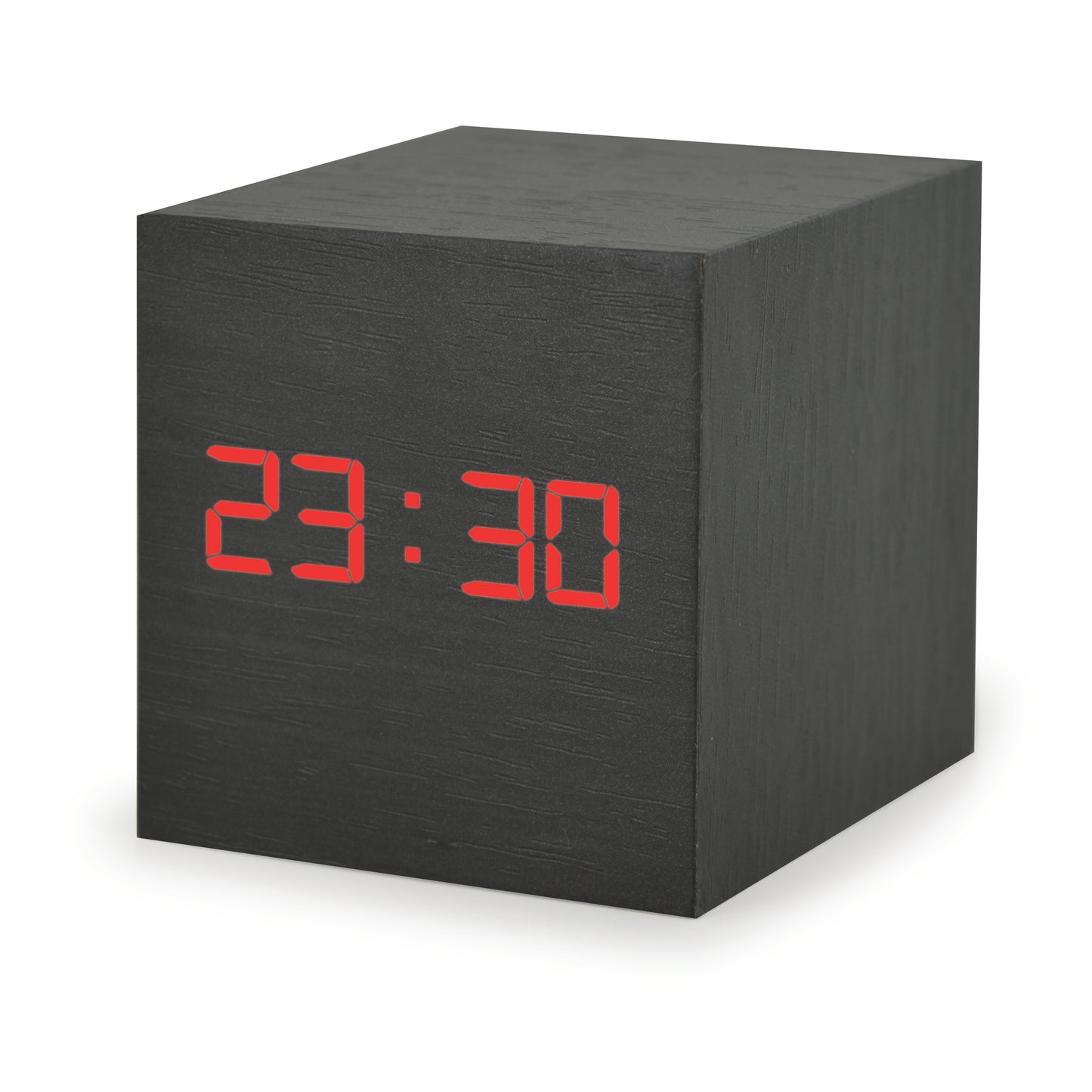 Weather Cube showing time
