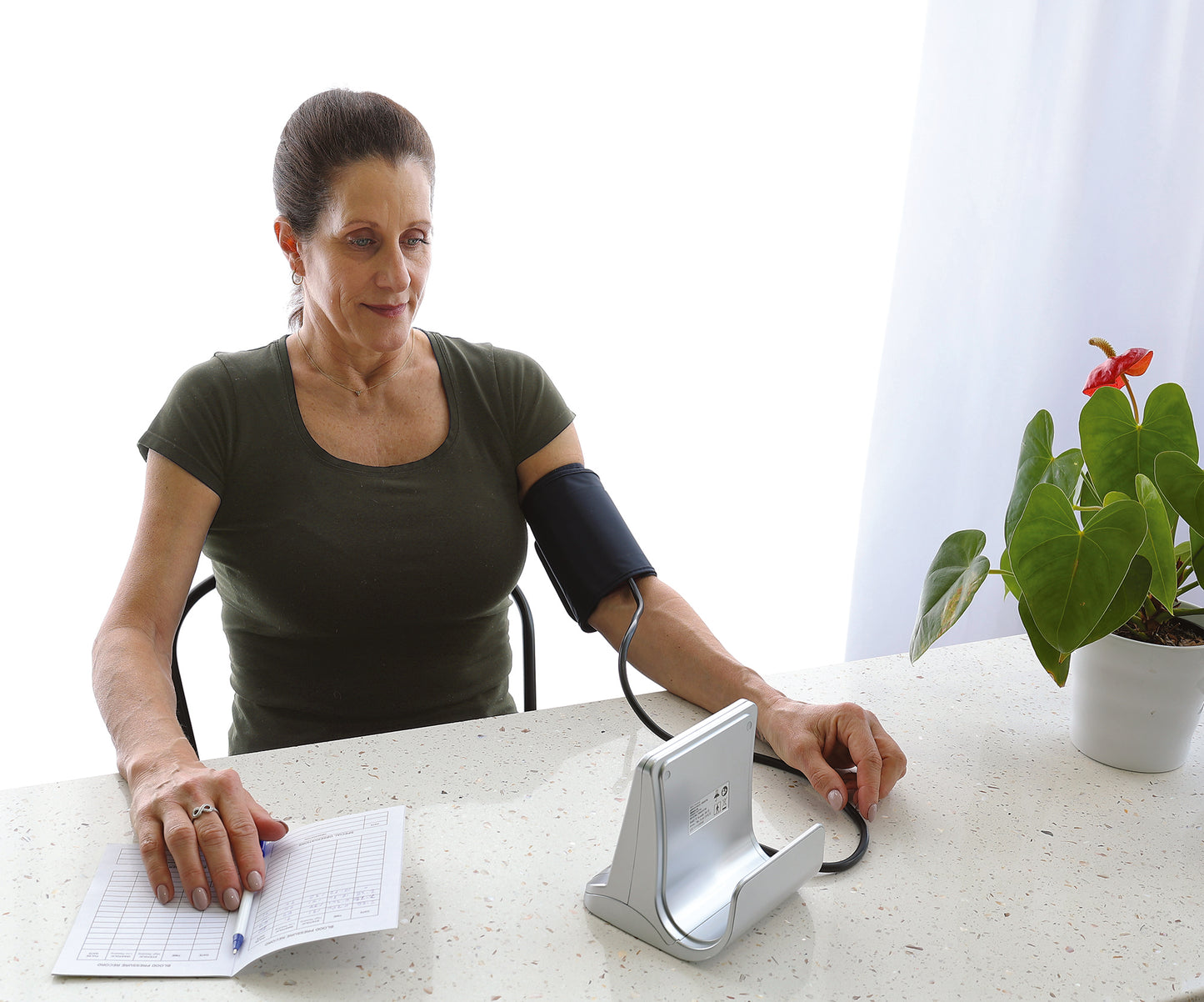 Blood Pressure Monitor Device - Premium