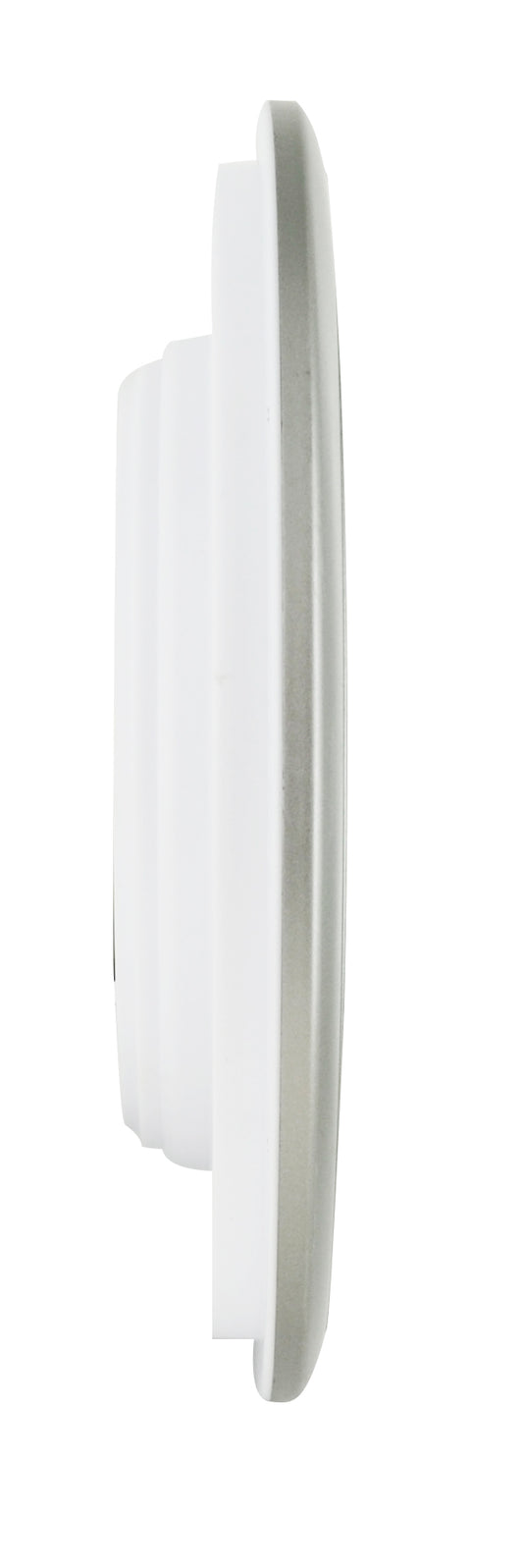 Colour Dial Thermometer with Hygrometer side view