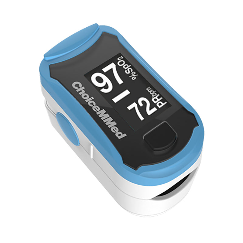 Fingertip Pulse Oximeter - Blue