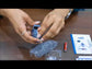 Fingertip Pulse Oximeter - Blue